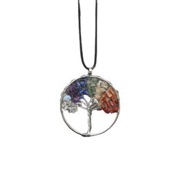 Picture of Tree of Life Chakra Necklace 